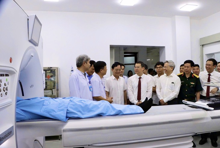 Thái Bình khai trương hệ thống chụp cắt lớp vi tính 512 lát cắt hiện đại- Ảnh 2.