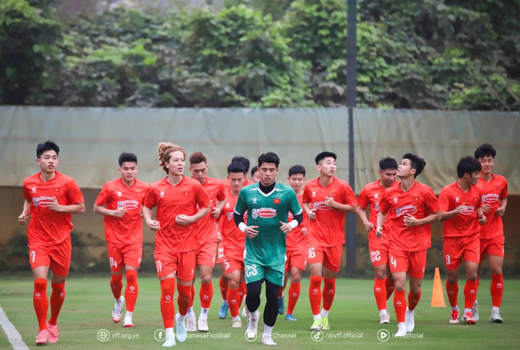 Đội tuyển U22 Việt Nam tập trung chuẩn bị cho Giải vô địch U23 Đông Nam Á 2025- Ảnh 1. Đội tuyển U22 Việt Nam tập trung chuẩn bị cho Giải vô địch U23 Đông Nam Á 2025- Ảnh 1.