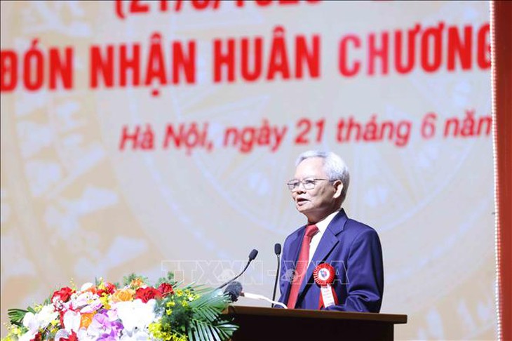 Tổng Bí thư Tô Lâm dự Lễ kỷ niệm 100 năm Ngày Báo chí cách mạng Việt Nam- Ảnh 8. Tổng Bí thư Tô Lâm dự Lễ kỷ niệm 100 năm Ngày Báo chí cách mạng Việt Nam- Ảnh 8.