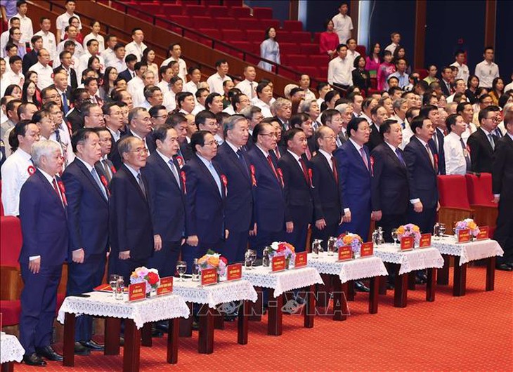 Tổng Bí thư Tô Lâm dự Lễ kỷ niệm 100 năm Ngày Báo chí cách mạng Việt Nam- Ảnh 2. Tổng Bí thư Tô Lâm dự Lễ kỷ niệm 100 năm Ngày Báo chí cách mạng Việt Nam- Ảnh 2.