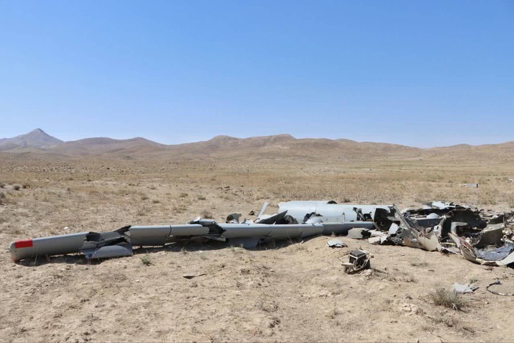 Iran hạ gục UAV trị giá 30 triệu USD của Israel- Ảnh 1.