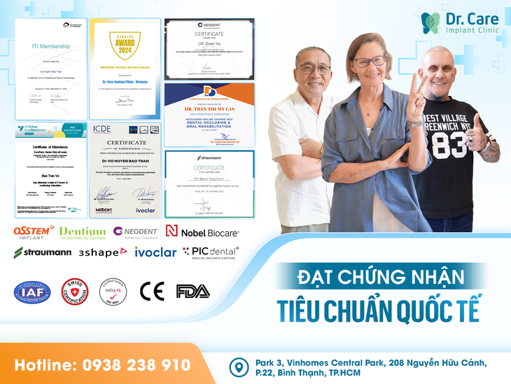 Dr. Care - Nha khoa chuyên sâu đạt chuẩn quốc tế về chẩn đoán và điều trị- Ảnh 3.
