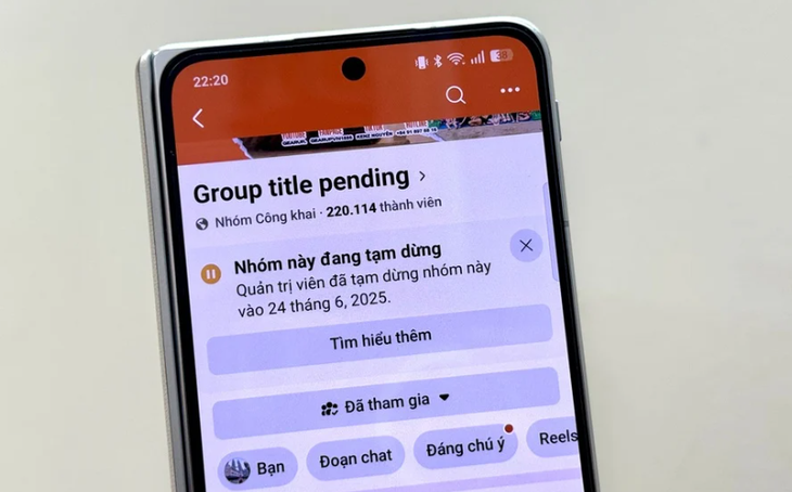 Xác nhận sự cố kỹ thuật khiến nhiều hội nhóm trên Facebook bị ngừng hoạt động- Ảnh 1.
