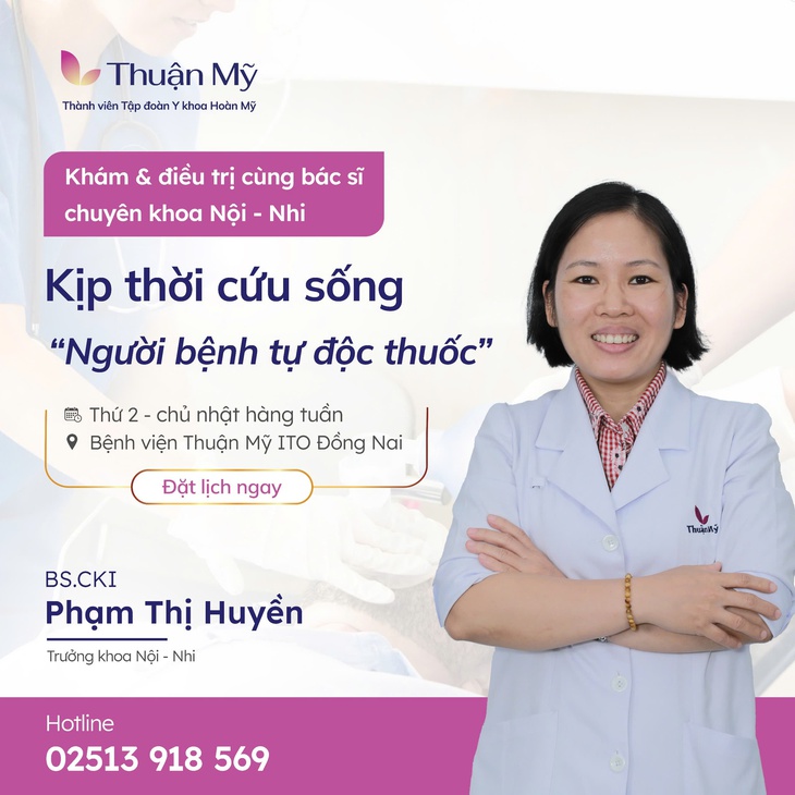 Kịp thời cứu sống người bệnh tự độc thuốc- Ảnh 2.