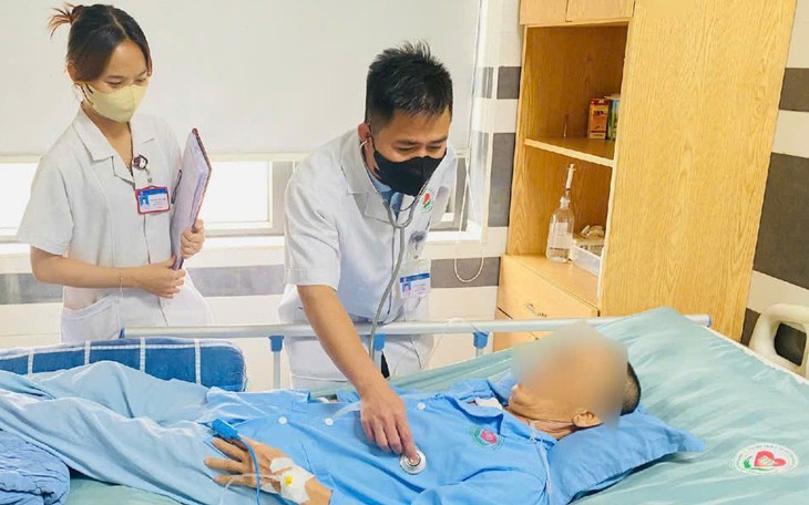 Y tế huyện cứu sống bệnh nhân hôn mê sau xuất huyết não