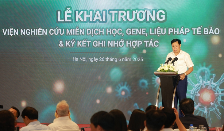 Thứ trưởng Bộ Y tế: Liệu pháp miễn dịch, gene, tế bào gốc đang mang lại những hy vọng lớn cho người bệnh- Ảnh 1. Thứ trưởng Bộ Y tế: Liệu pháp miễn dịch, gene, tế bào gốc đang mang lại những hy vọng lớn cho người bệnh- Ảnh 1.