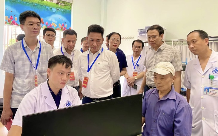 Trước ngày sáp nhập, Bệnh viện đa khoa Thái Bình triển khai bệnh án điện tử