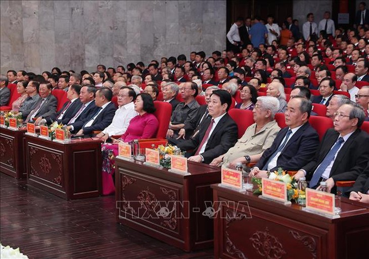 Lãnh đạo Đảng, Nhà nước dự Lễ công bố các nghị quyết, quyết định sáp nhập đơn vị hành chính- Ảnh 4.
