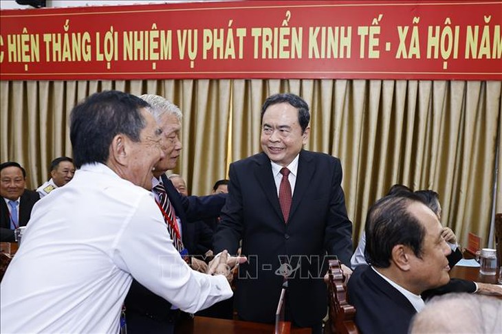 Lãnh đạo Đảng, Nhà nước dự Lễ công bố các nghị quyết, quyết định sáp nhập đơn vị hành chính- Ảnh 10.