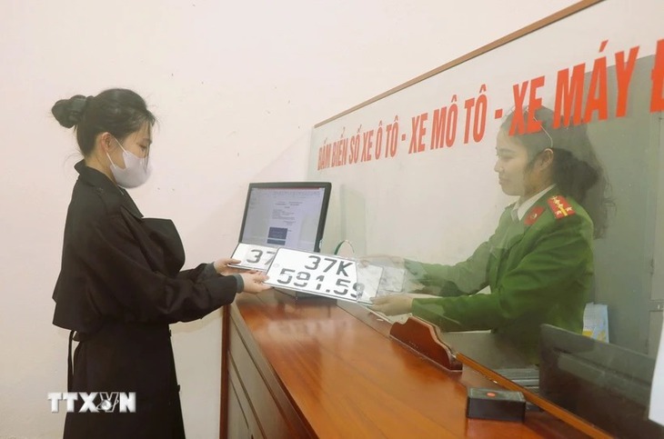 Được đăng ký xe tại tất cả Công an cấp xã trong tỉnh, thành phố- Ảnh 1.