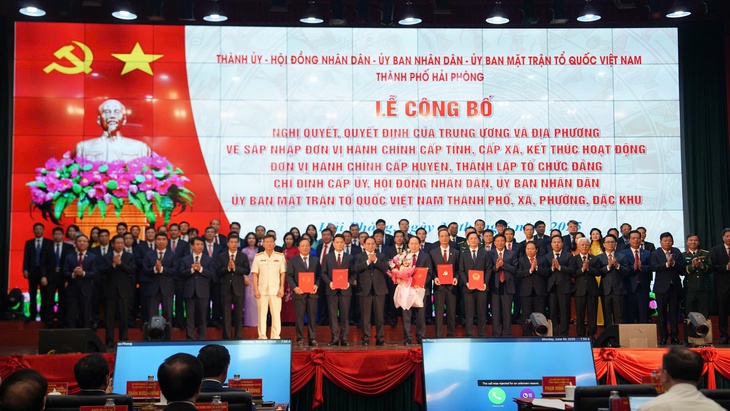 Lãnh đạo chủ chốt Thành ủy Hải Phòng sau hợp nhất gồm những ai?- Ảnh 1. Lãnh đạo chủ chốt Thành ủy Hải Phòng sau hợp nhất gồm những ai?- Ảnh 1.