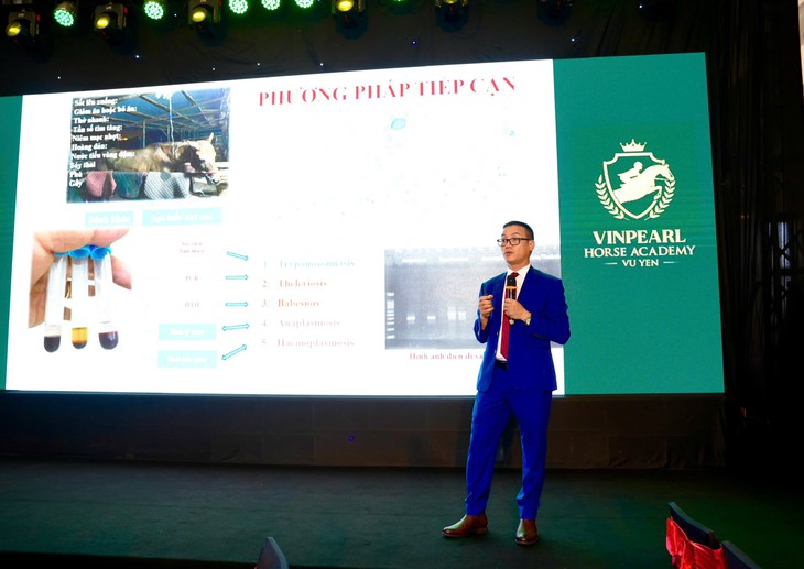 Hơn 100 chuyên gia dự Hội thảo ngành ngựa tại Học viện Cưỡi ngựa Vinpearl Vũ Yên- Ảnh 5.