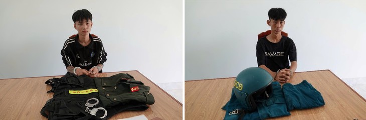 Bắt thêm đối tượng giả danh công an, dàn cảnh chặn xe 'vòi tiền' người đi đường- Ảnh 3.