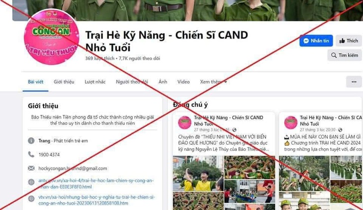 Công an TPHCM khuyến cáo lừa đảo thông qua học kì quân đội, công an…- Ảnh 2.