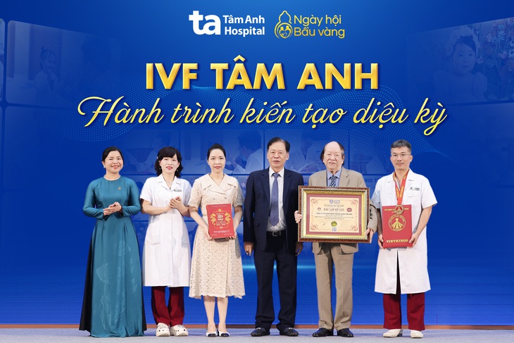BVĐK Tâm Anh liên tiếp xác lập kỷ lục Ngày hội quy tụ nhiều em bé IUI/IVF nhất Việt Nam- Ảnh 1.