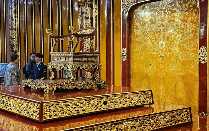 Thông tin mới nhất vụ bảo vật quốc gia ngai vua triều Nguyễn bị phá hoại