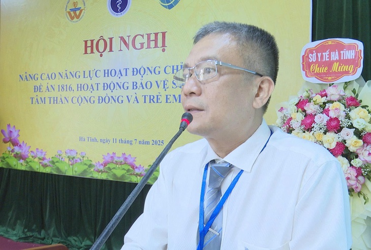 Hội nghị nâng cao công tác chỉ đạo tuyến, Đề án 1816 và hoạt động bảo vệ sức khỏe tâm thần cộng đồng năm 2025- Ảnh 1.