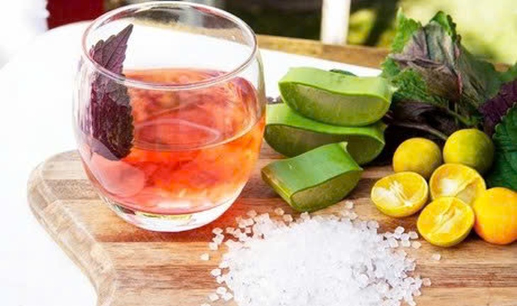 Uống nước tía tô, chanh, đường phèn có tác dụng gì?- Ảnh 1.