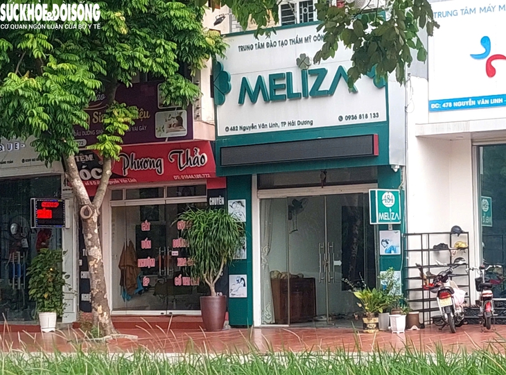 Vụ người phụ nữ nguy kịch khi đến trị liệu làm đẹp ở MELIZA: Đã gỡ biển quảng cáo dịch vụ thẩm mỹ- Ảnh 1.