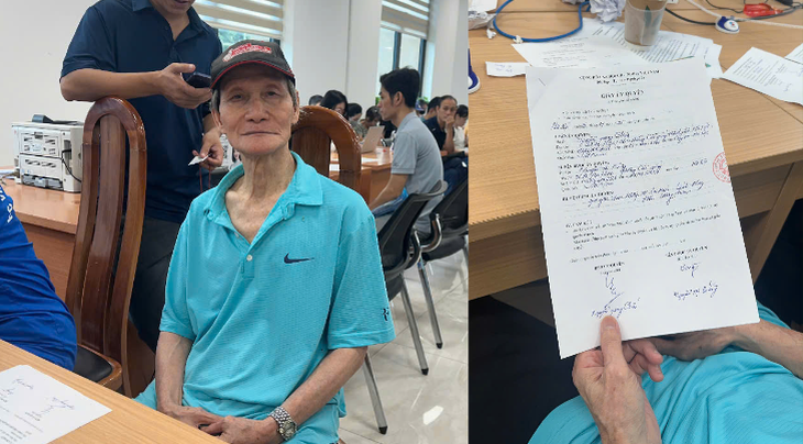 Người già không có lương hưu phấn khởi khi được nhận trợ cấp- Ảnh 3.