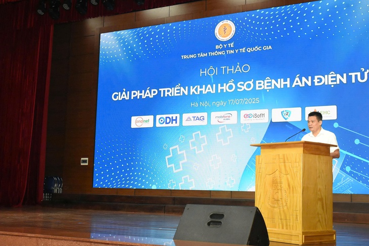 Cả nước mới có 270 bệnh viện triển khai bệnh án điện tử - Ảnh 1.