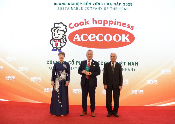 Acecook Việt Nam được vinh danh Top 50 doanh nghiệp phát triển bền vững tiêu biểu 2025- Ảnh 2. Acecook Việt Nam được vinh danh Top 50 doanh nghiệp phát triển bền vững tiêu biểu 2025- Ảnh 2.