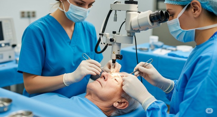 Người cao tuổi bị mù lòa chủ yếu ở nguyên nhân này- Ảnh 2. Người cao tuổi bị mù lòa chủ yếu ở nguyên nhân này- Ảnh 2.