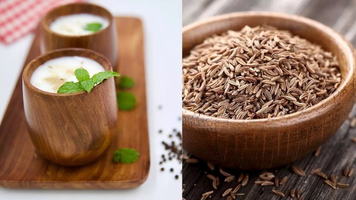 Hạt thì là và bơ sữa