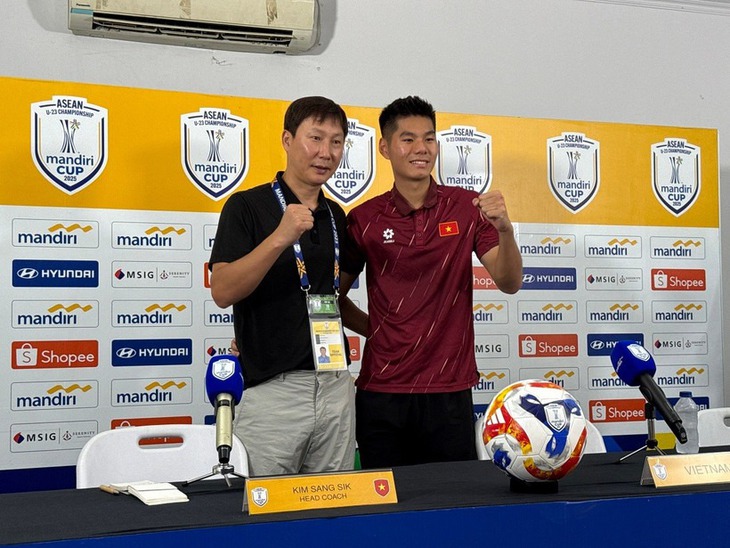 U23 Đông Nam Á 2025: Đội tuyển U23 Việt Nam có trận thắng đầu tiên- Ảnh 1. U23 Đông Nam Á 2025: Đội tuyển U23 Việt Nam có trận thắng đầu tiên- Ảnh 1.