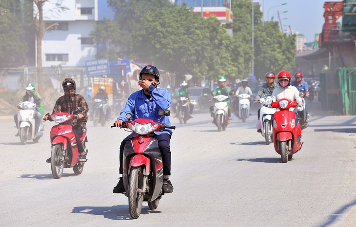 Nguồn bụi lớn nhất gây ô nhiễm không khí ở Hà Nội không phải từ giao thông- Ảnh 2. Nguồn bụi lớn nhất gây ô nhiễm không khí ở Hà Nội không phải từ giao thông- Ảnh 2.