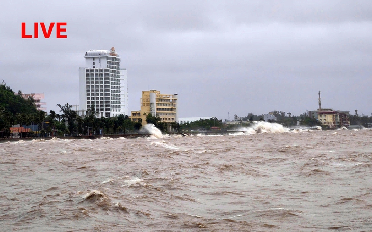 [TRỰC TIẾP] Cập nhật bão số 3: Wipha đang rất gần Hưng Yên, Ninh Bình