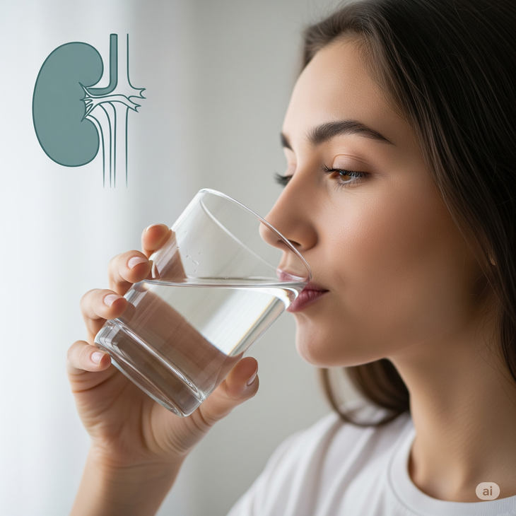 Uống bao nhiêu nước có thể giảm nguy cơ suy thận?- Ảnh 1.