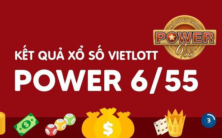 Kết quả xổ số Vietlott hôm nay 22/7/2025 - Vietlott 22/7 - Xổ số Power 6/55 ngày 22/7