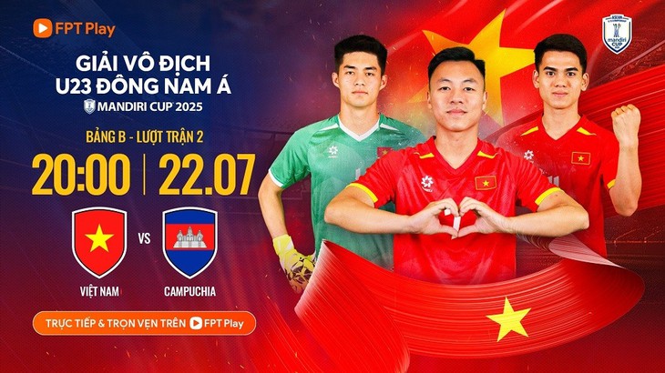 Lịch thi đấu bóng đá hôm nay ngày 22/7 - 23/7: Tâm điểm U23 Việt Nam đấu U23 Campuchia- Ảnh 1. Lịch thi đấu bóng đá hôm nay ngày 22/7 - 23/7: Tâm điểm U23 Việt Nam đấu U23 Campuchia- Ảnh 1.