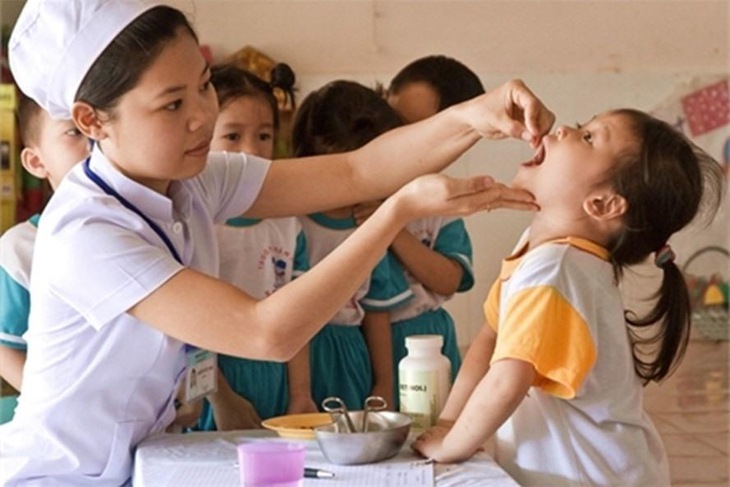 Chiến dịch ưu tiên bổ sung vitamin A cho trẻ em tại tỉnh miền núi khó khăn- Ảnh 1.