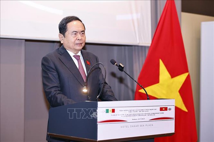 Chủ tịch Quốc hội Trần Thanh Mẫn dự tọa đàm chính sách thúc đẩy hợp tác Việt Nam - Senegal- Ảnh 3. Chủ tịch Quốc hội Trần Thanh Mẫn dự tọa đàm chính sách thúc đẩy hợp tác Việt Nam - Senegal- Ảnh 3.