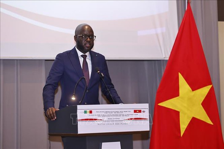 Chủ tịch Quốc hội Trần Thanh Mẫn dự tọa đàm chính sách thúc đẩy hợp tác Việt Nam - Senegal- Ảnh 2. Chủ tịch Quốc hội Trần Thanh Mẫn dự tọa đàm chính sách thúc đẩy hợp tác Việt Nam - Senegal- Ảnh 2.