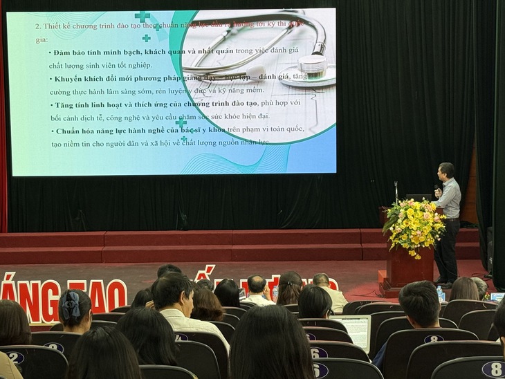 Yêu cầu cấp thiết chuyển hướng đào tạo nhân lực y dược để đáp ứng kỳ thi đánh giá năng lực hành nghề từ năm 2027 - Ảnh 1. Yêu cầu cấp thiết chuyển hướng đào tạo nhân lực y dược để đáp ứng kỳ thi đánh giá năng lực hành nghề từ năm 2027 - Ảnh 1.