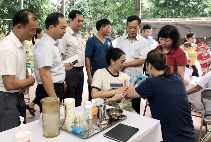 Ngành y tế Thái Nguyên tích cực triển khai chương trình cải thiện dinh dưỡng nâng cao tầm vóc cho trẻ em- Ảnh 1.