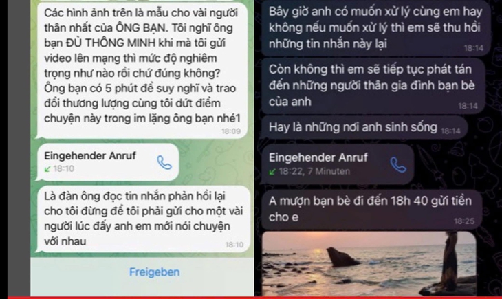 Tò mò 'chat sex', nhiều thanh niên bị tống tiền hàng chục triệu- Ảnh 1. Tò mò 'chat sex', nhiều thanh niên bị tống tiền hàng chục triệu- Ảnh 1.