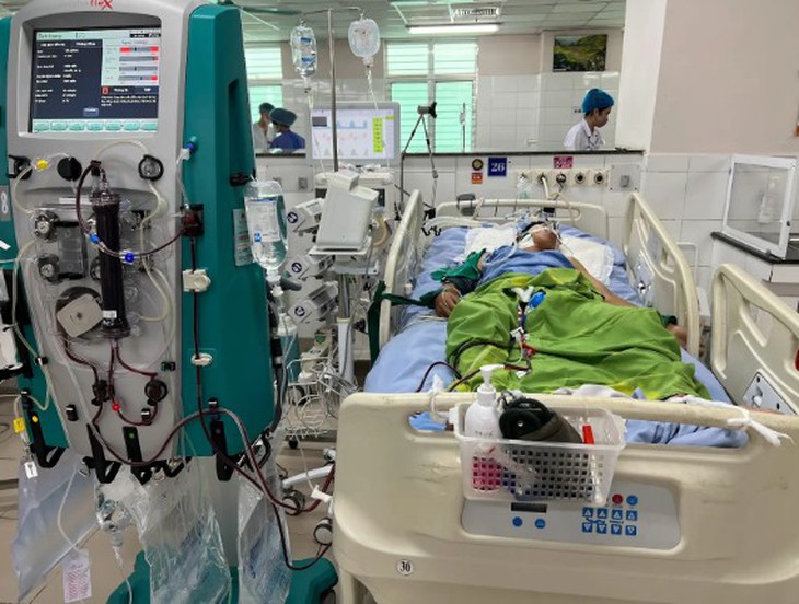 Cứu bệnh nhân đuối nước nguy kịch, rơi vào hôn mê sâu- Ảnh 1.