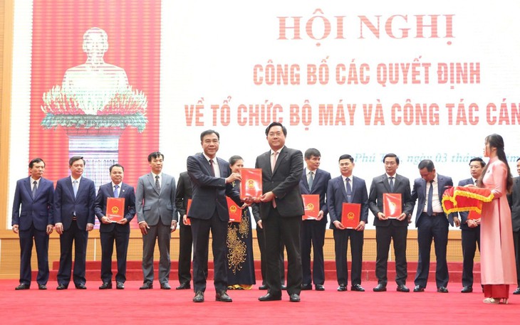 Công bố Quyết định bổ nhiệm Giám đốc Sở Y tế Phú Thọ