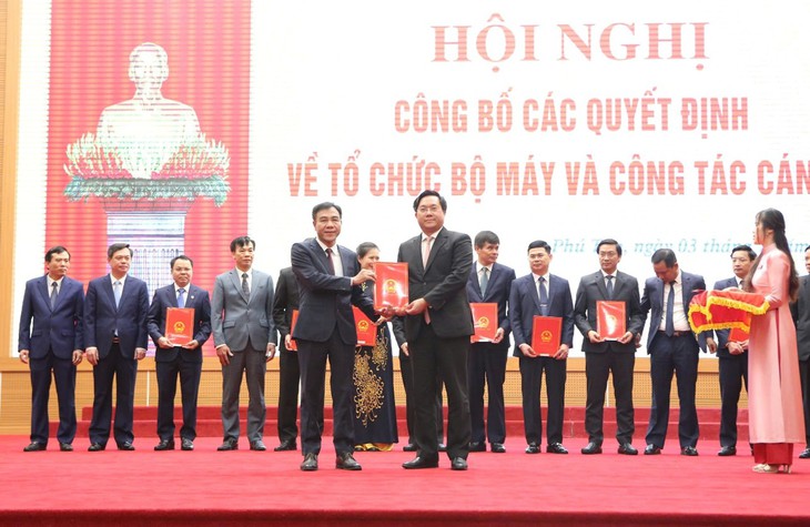 Công bố Quyết định bổ nhiệm Giám đốc Sở Y tế Phú Thọ- Ảnh 1.