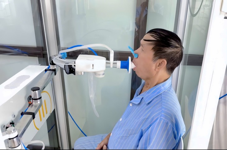 Nghệ An lần đầu tiên ứng dụng kỹ thuật phế thân ký hiện đại trong chẩn đoán bệnh hô hấp
- Ảnh 1.