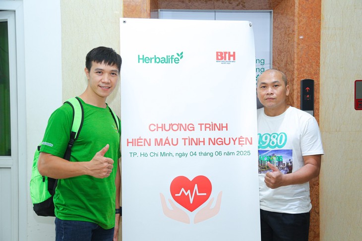 Herbalife Việt Nam tổ chức ngày hiến máu tình nguyện 2025 tại TP.Hồ Chí Minh và Hà Nội, tiếp nhận 286 đơn vị máu- Ảnh 3. Herbalife Việt Nam tổ chức ngày hiến máu tình nguyện 2025 tại TP.Hồ Chí Minh và Hà Nội, tiếp nhận 286 đơn vị máu- Ảnh 3.