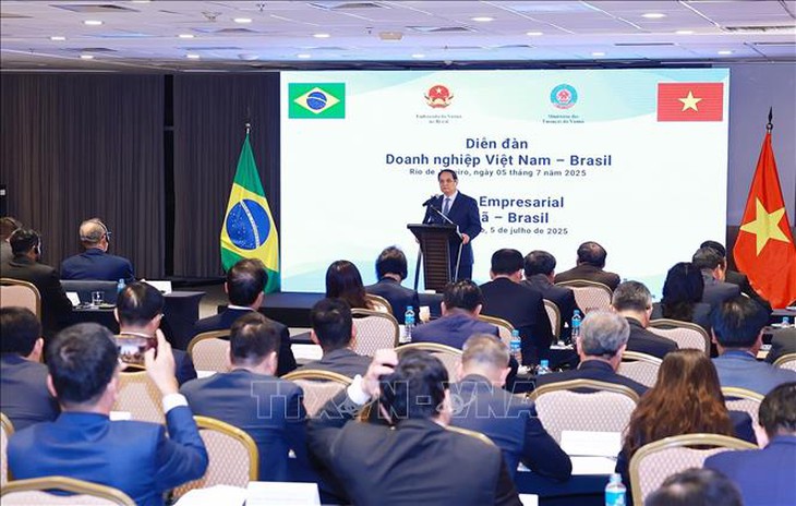 Thủ tướng Phạm Minh Chính dự Diễn đàn doanh nghiệp Việt Nam - Brazil- Ảnh 2. Thủ tướng Phạm Minh Chính dự Diễn đàn doanh nghiệp Việt Nam - Brazil- Ảnh 2.