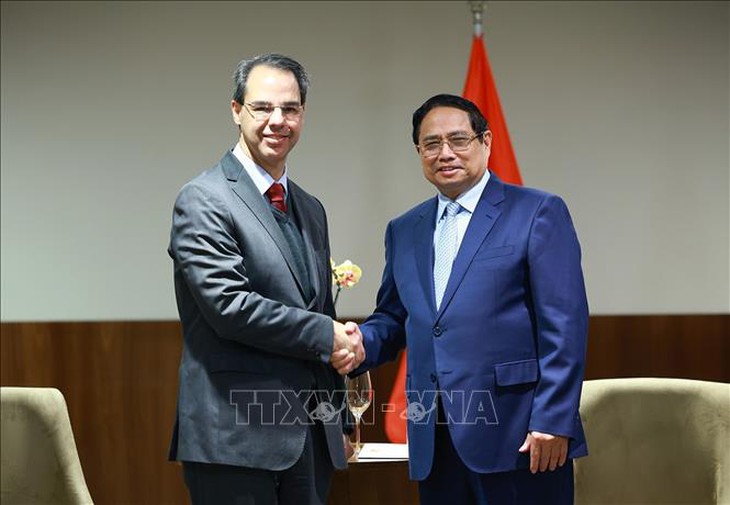 Thủ tướng Phạm Minh Chính làm việc với lãnh đạo các tập đoàn kinh tế lớn của Brazil- Ảnh 4.