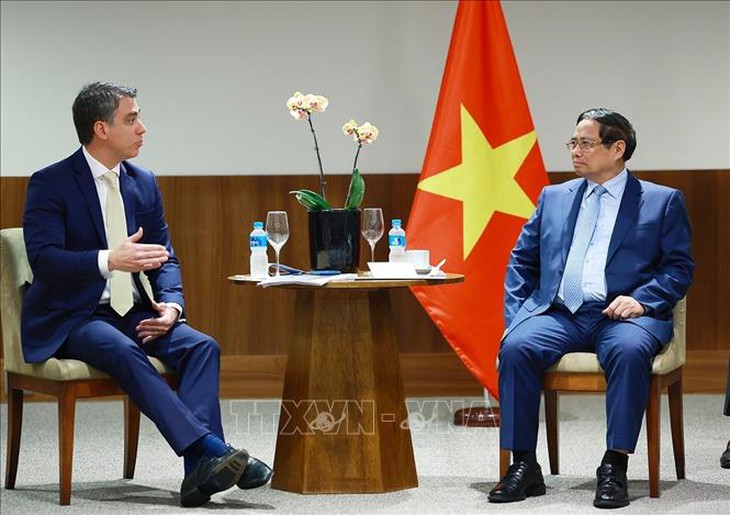 Thủ tướng Phạm Minh Chính làm việc với lãnh đạo các tập đoàn kinh tế lớn của Brazil- Ảnh 7.