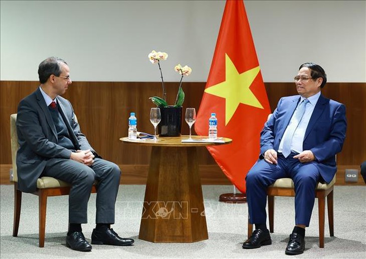 Thủ tướng Phạm Minh Chính làm việc với lãnh đạo các tập đoàn kinh tế lớn của Brazil- Ảnh 5.