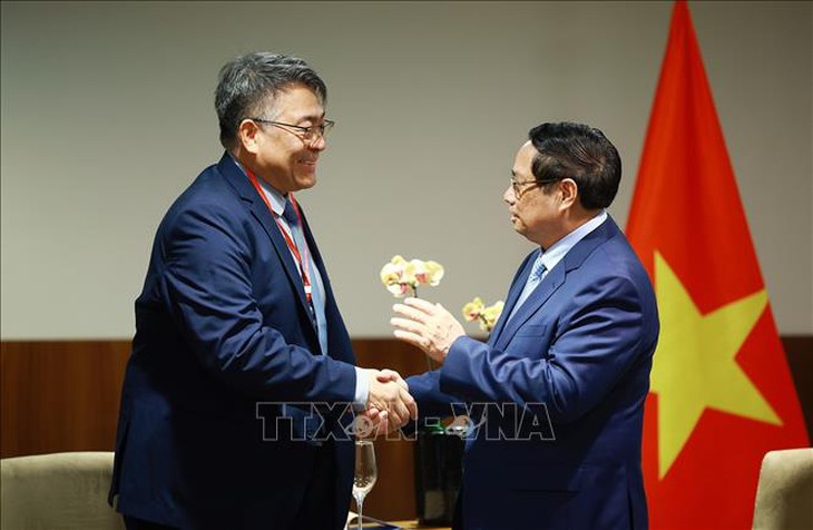Thủ tướng Phạm Minh Chính làm việc với lãnh đạo các tập đoàn kinh tế lớn của Brazil- Ảnh 8.